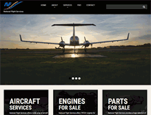 Tablet Screenshot of nationalflight.com